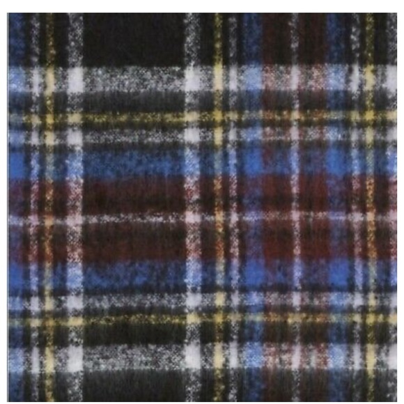 Multicolored Boucle Large Scarf - Picture 3 of 4